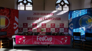 Казахстанские теннисистки узнали расписание игр с Бельгией за выход в финальную стадию Кубка Федерации