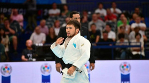 Казахстанский дзюдоист Сметов завоевал "бронзу" на турнире в Париже
