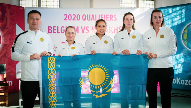 Женская сборная Казахстана по теннису узнала соперника за право остаться в мировой группе Кубка Федерации