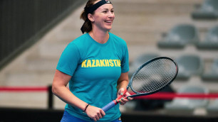 Самая титулованная теннисистка Казахстана провела первый матч после рождения двойни