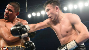 Непобежденный казахстанский боксер победил мексиканца по прозвищу "Тайсон"