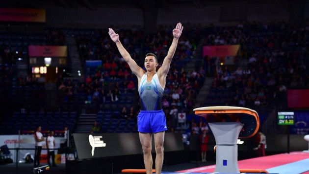 Казахстанец завоевал "серебро" на этапе Кубка мира по спортивной гимнастике