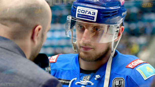 Хоккеист "Барыса" попытался найти позитивный момент в поражении от "Металлурга" во втором матче плей-офф КХЛ