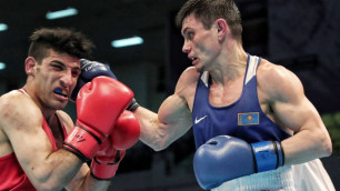 Первый боксер из Казахстана вышел в финал отбора на Олимпиаду-2020
