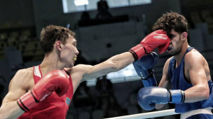 Казахстанский боксер побывал в нокдауне и проиграл чемпиону мира из Узбекистана в отборе на ОИ