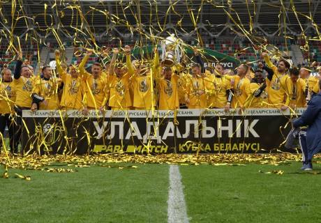 Гол на 121-й минуте принес БАТЭ победу в финале Кубка Беларуси