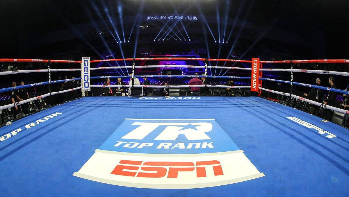 Top Rank анонсировал семь вечеров бокса на ESPN