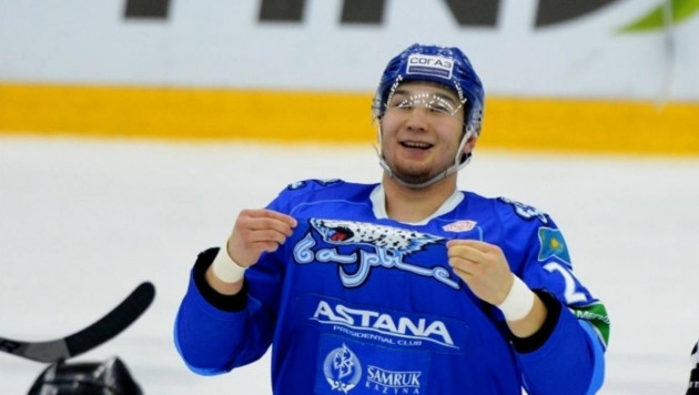 Когда Дамир Рыспаев играл за "Барыс" в КХЛ?