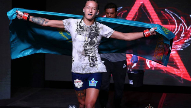 Казахстанка Мария Агапова провела фотосессию для UFC перед дебютным боем