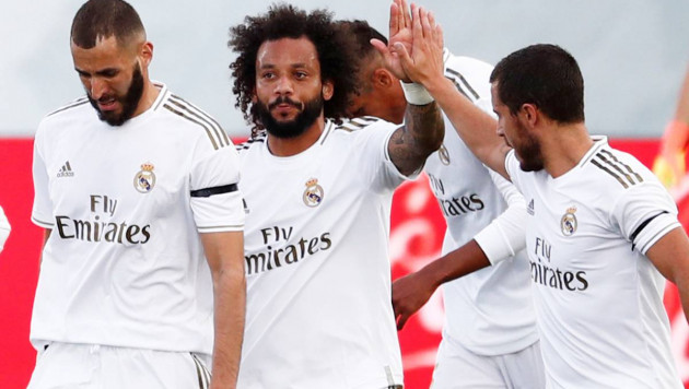 "Реал" забил три мяча за тайм и выиграл первый матч после возобновления Ла Лиги
