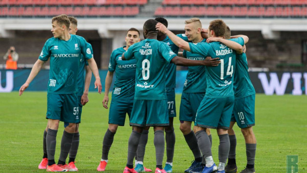 Третий гол казахстанского футболиста принес белорусскому клубу разгромную победу