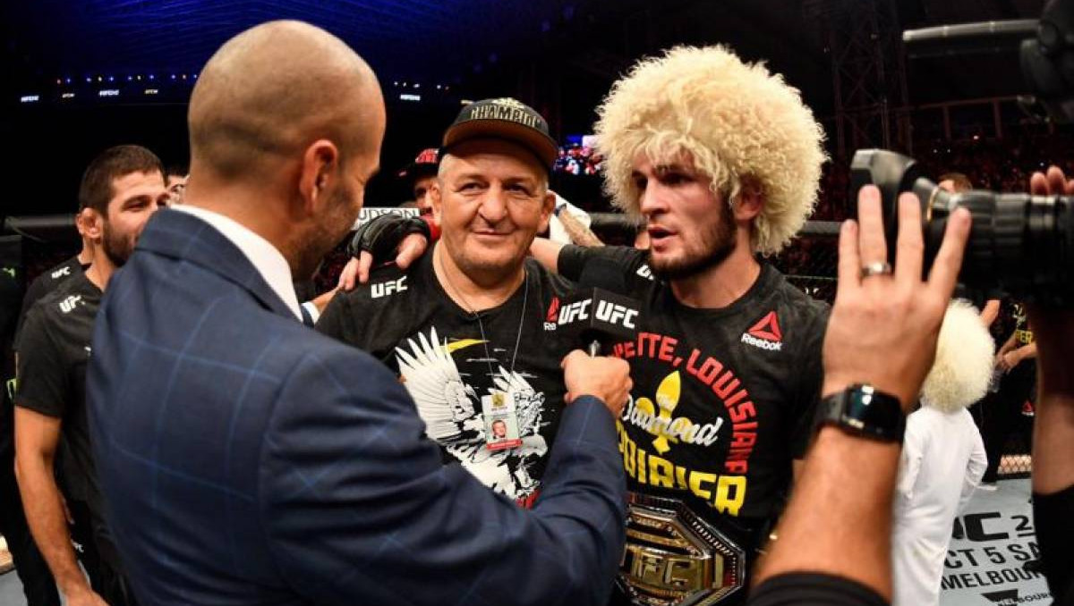 Глава UFC опубликовал видео в память об отце Хабиба Нурмагомедова