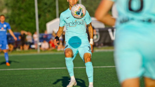 Казахстанский футболист сыграл за латвийский клуб в матче с четырьмя голами