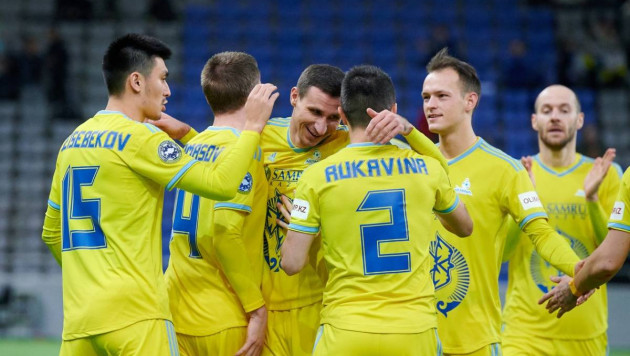 "Астана" оказалась второй в рейтинге на первом этапе Лиги чемпионов