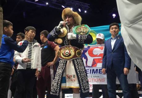 WBO отреагировала на победу казахстанского боксера в бою за три титула