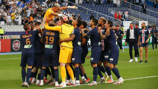ПСЖ по пенальти победил "Лион" и в девятый раз выиграл Кубок французской лиги