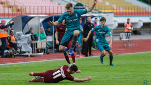 Казахстанский футболист забил четвертый гол за белорусский клуб