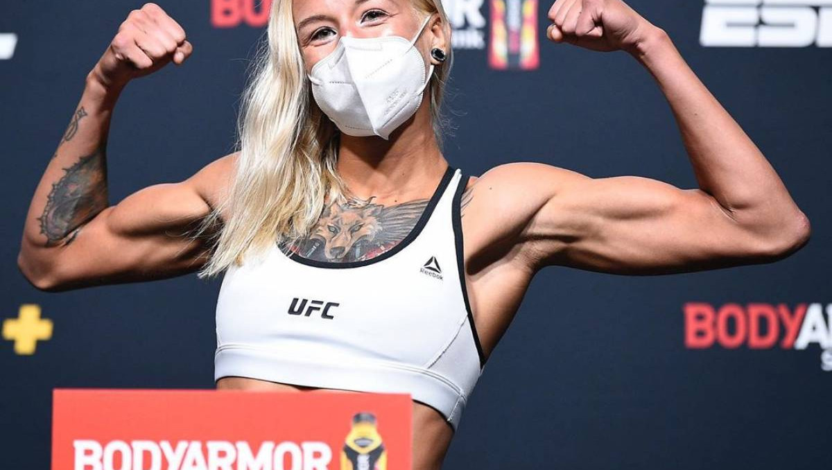 Казахстанка Мария Агапова успешно прошла взвешивание перед вторым боем в UFC