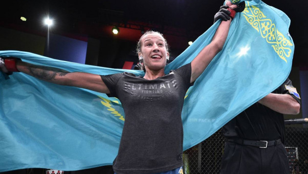 UFC повысил статус второго боя казахстанки Марии Агаповой