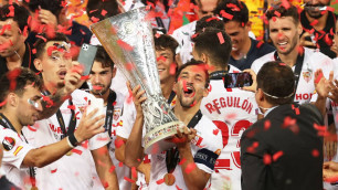 Гол ударом через себя сделал "Севилью" победителем Лиги Европы