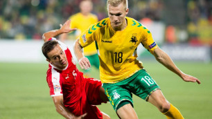Литва вызвала футболистов "Тараза", немецких и бельгийских клубов на матч с Казахстаном в Лиге наций