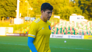 Зайнутдинов забил первый гол Казахстана в Лиге наций