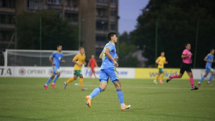 Появилась информация о степени тяжести травмы Зайнутдинова в матче Казахстана с Литвой в Лиге наций
