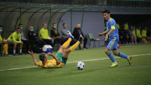 Назван лучший игрок матча Лиги наций Литва - Казахстан 