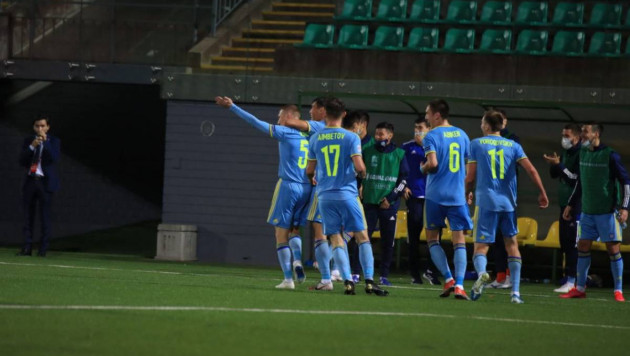 Футболист сборной Казахстана рассказал о трудностях в первом матче Лиги наций