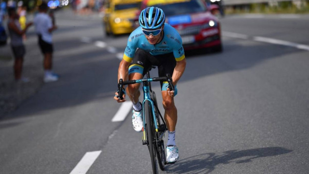 Капитан "Астаны" поднялся в общем зачете "Тур де Франс" после восьмого этапа