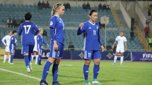 Женская сборная Казахстана по футболу пропустила 5 мячей и потерпела пятое кряду поражение в отборе на Евро