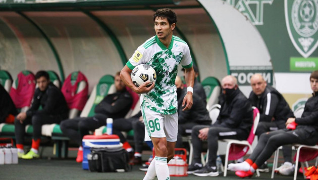 Защитник "Ахмата" вызван в сборную Казахстана на матчи Лиги наций