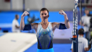Казахстанец завоевал два "серебра" на этапе Кубка мира по спортивной гимнастике