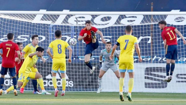 Отсутствие контригры и разочарование. Как казахстанская "молодежка" без шансов проиграла Испании в отборе на Евро-2021