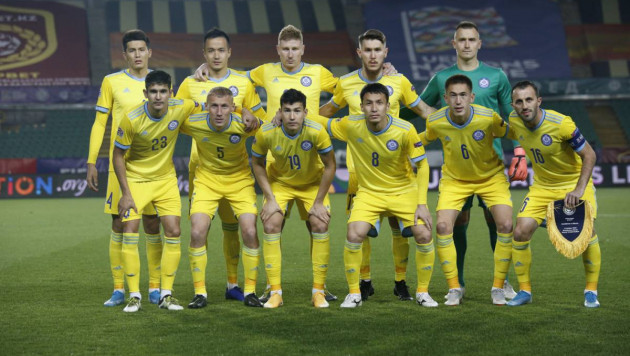 Сборная Казахстана по футболу потеряла одну позицию в рейтинге ФИФА