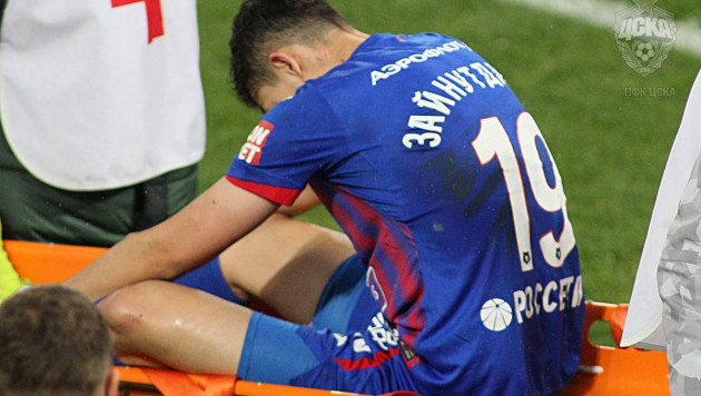 Зайнутдинов вернулся в стартовый состав ЦСКА после травмы