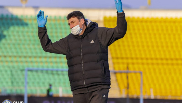 Ведущий борьбу за медали "Ордабасы" потерял очки в матче с "Кызыл-Жаром" 