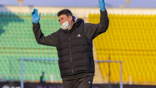 Ведущий борьбу за медали "Ордабасы" потерял очки в матче с "Кызыл-Жаром" 