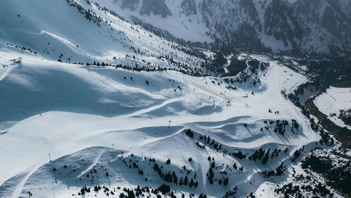 Чимбулак фото зима для инстаграма