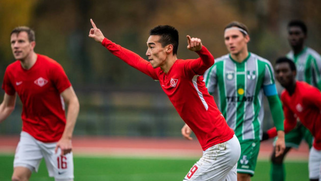 Казахстанский футболист помог своему клубу выиграть третий матч подряд в чемпионате Латвии