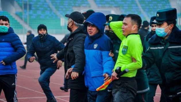 Задержаны шесть человек за избиение футбольных судей в чемпионате Узбекистана