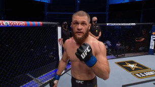 Видео боя, или как уроженец Казахстана нокаутировал бразильца на турнире UFC