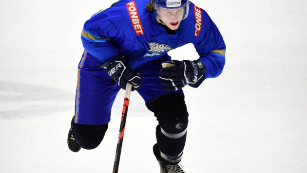 Хоккеист сборной Финляндии провел первую тренировку в "Барысе"