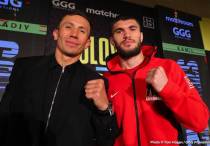 Геннадий Головкин и Али Ахмедов. Фото: Matchroom Boxing©