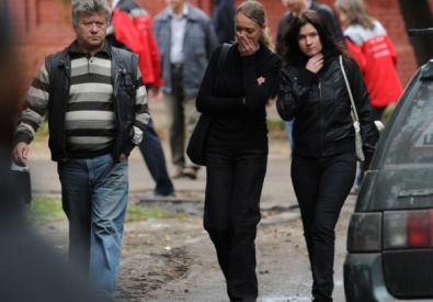 Родственники погибших прибыли на процедуру опознания жертв крушения Як-42. Фото ©РИА Новости