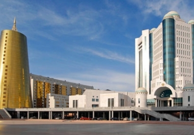 Здание Парламента Казахстана в Астане. Фото Владимир Дмитриев.  