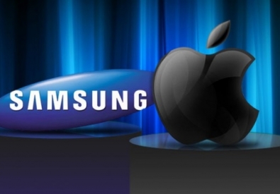 Логотипы компаний Samsung и Apple. Фото с сайта digitaltrends.com