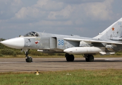 Бомбардировщик Су-24. Фото ©РИА Новости
