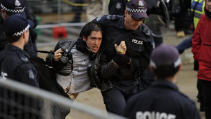 Полиция Мельбурна предотвратила повторение сценария "Захвати Уолл-Стрит"