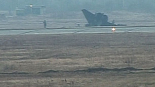 Обнародована видеозапись с места крушения Су-24